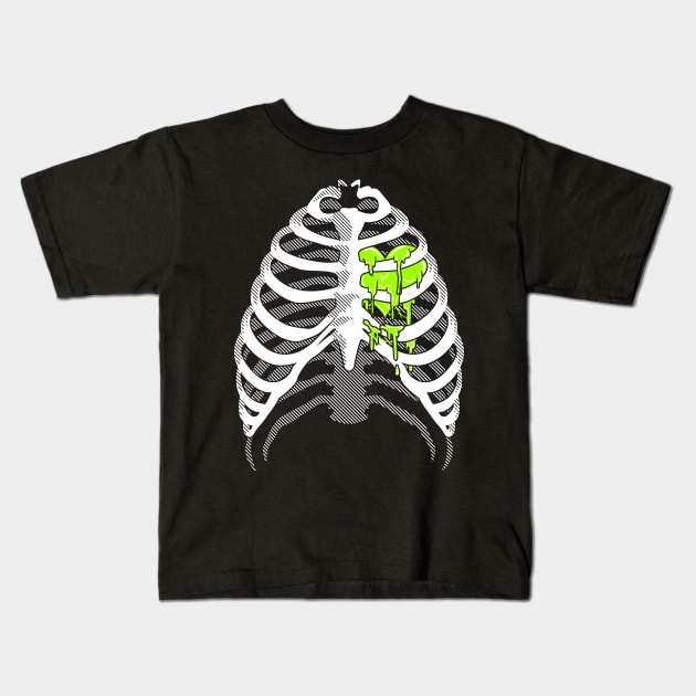 Ribcage Kids T-Shirt by Brieana